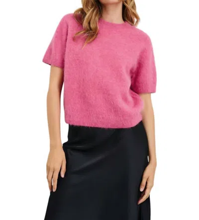 Rails Briar Knit Top In Carmine In Pink
