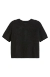 Rails Briar Short Sleeve Crewneck Sweater In Black