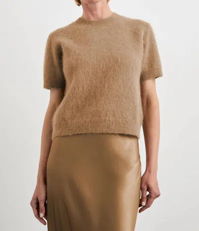 Rails Briar Short Sleeve Sweater In Camel In Brown