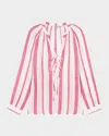Rails Brielle Stripe Linen-blend Blouse