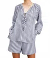 Rails Brielle Top In Admiral Stripe In Multi
