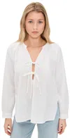 Rails Brielle Top White In White