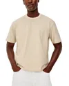 Rails Kip Stripe Tee Dune Stripe In Brown