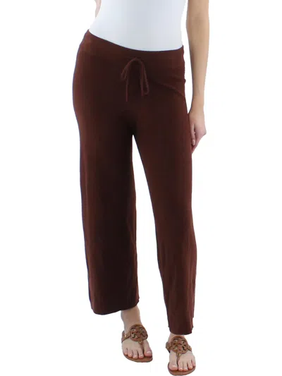 Rails Brook Womens Cashmere Blend Pull On Ankle Pants In Brown