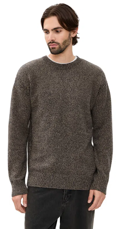 Rails Bryce Sweater Navy Cedar In Brown