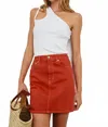 Rails Burbank Skirt In Terracotta In Brown