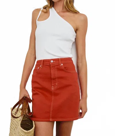 Rails Burbank Skirt In Terracotta In Brown