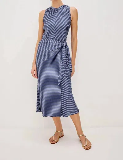 Rails Cairo Dress In Twilight Stripe In Blue