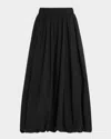 Rails Cala Poplin Bubble Midi Skirt