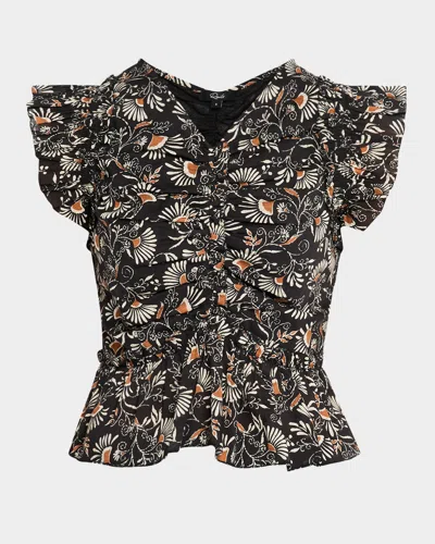 RAILS CALI GATHERED BLOUSE