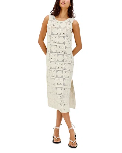 RAILS X L SPACE CALLA CROCHET MIDI DRESS