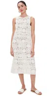 Rails Calla Dress White Sea Shell Crochet