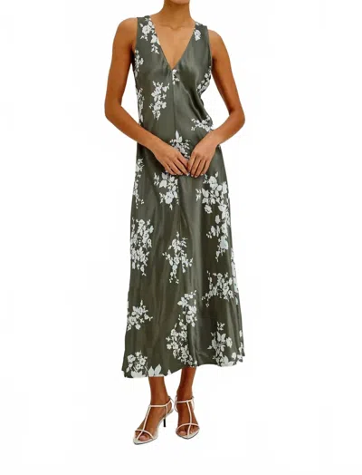 Rails Camellia Midi Dress In Lace Floral In Multi