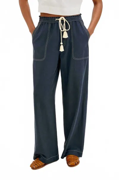 RAILS CAMPO DRAWSTRING PANTS IN NAVY