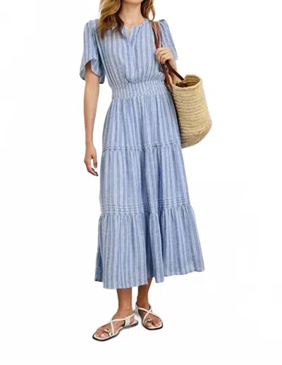 RAILS CANNES DRESS IN LAKE VIEW STRIPE