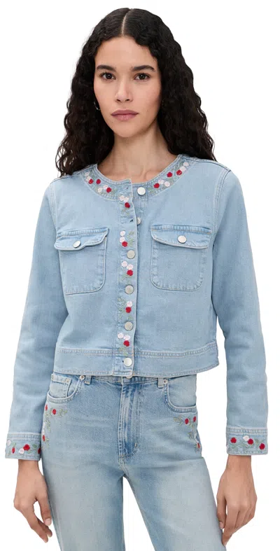 Rails Capistrano Jacket Dainty Rose In Blue