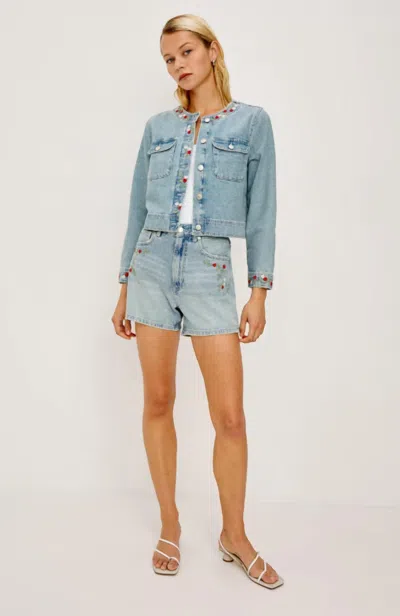 Rails Capistrano Jacket In Dainy Rose In Blue