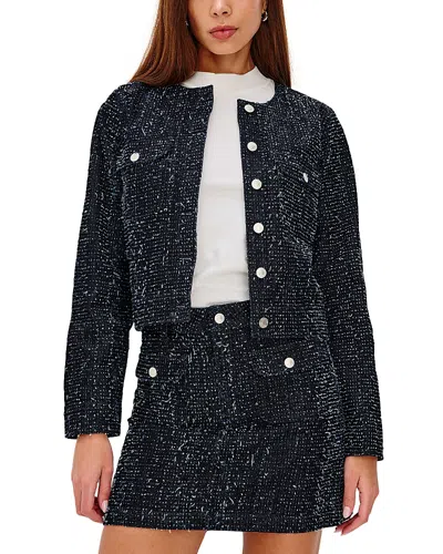 Rails Capistrano Tweed Jacket In Black