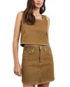 Rails Laurel Contrast Stitch Mini Skirt