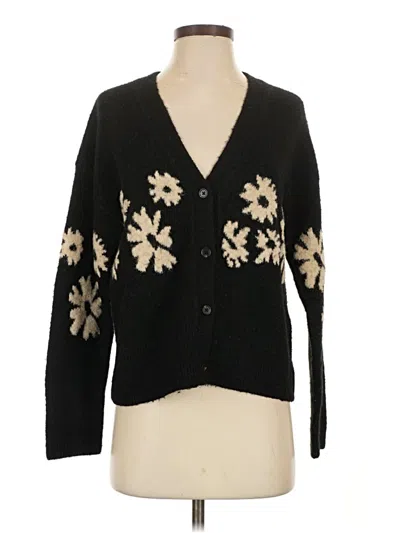 Pre-owned Rails Cardigan Sweater In Black