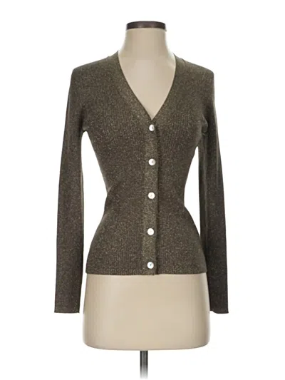 Pre-owned Rails Cardigan Sweater In Brown