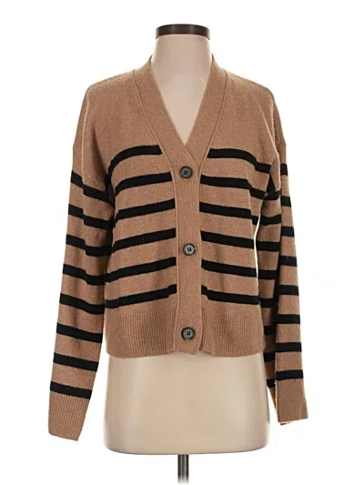 Pre-owned Rails Cardigan Sweater In Brown