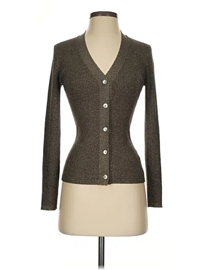 Pre-owned Rails Cardigan Sweater In Brown
