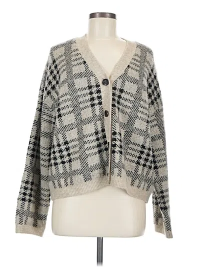 Pre-owned Rails Cardigan Sweater In Gray