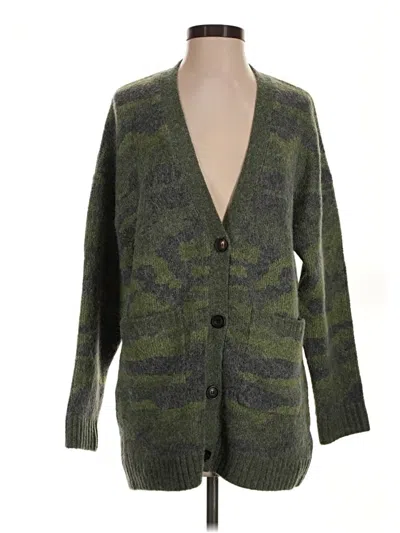 Rails Cardigan Sweater In Green