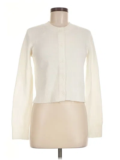 Pre-owned Rails Cardigan Sweater In Ivory