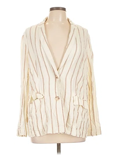 Pre-owned Rails Cardigan Sweater In White
