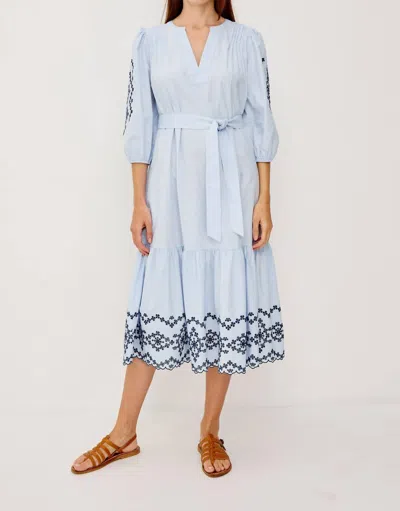 Rails Carmel Dress In Blue Bird In Multi