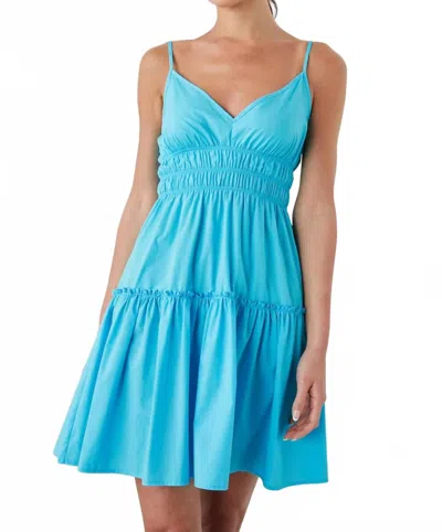 Rails Carmen Dress In Blue Surf
