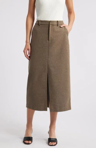 Rails Carolina Midi Skirt In Hazelnut