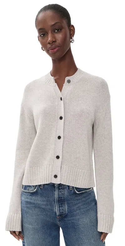 Rails Carre Cardigan Heather Grey In Gray