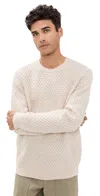 Rails Carrick Sweater Oatmeal Heather In Oatmeal Heather