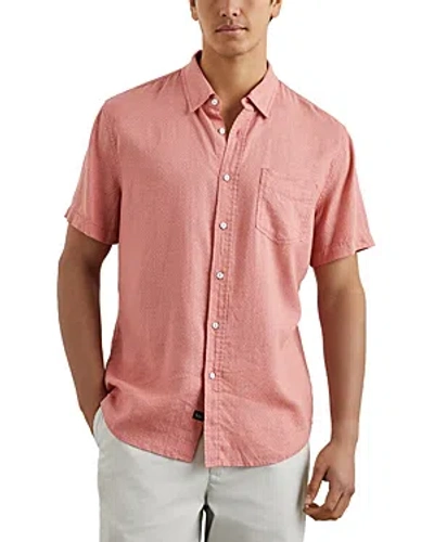 Rails Carson Button Front Shirt In Pink
