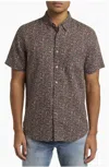 Rails Carson Button-up Shirt In Shadow Red