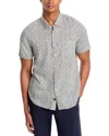 Rails Carson Printed Short Sleeve Shirt In Autumn Daisy Ocean