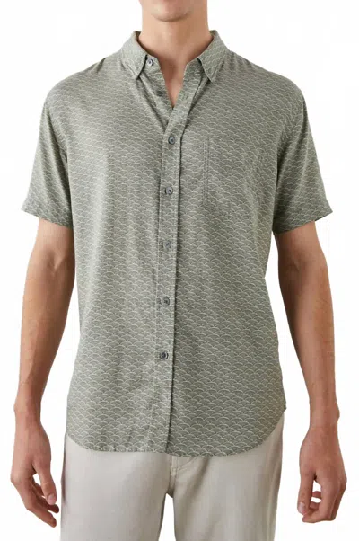 Rails Carson Shirt In Hama Wave Olive In Green