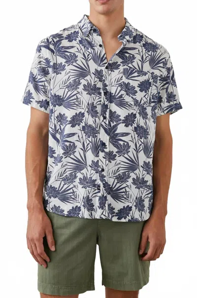 Rails Carson Shirt In Jungle Foliage Royal In Purple