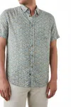 Rails Carson Shirt In Spring Blossom Teal Creamsicle In Gray