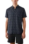Rails Carson Short Sleeved Shirt In Black In Black