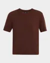 Rails Cashmere-blend T-shirt In Brown