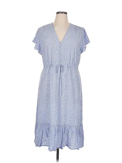Pre-owned Rails Casual Dress In Blue