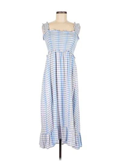 Pre-owned Rails Casual Dress In Blue