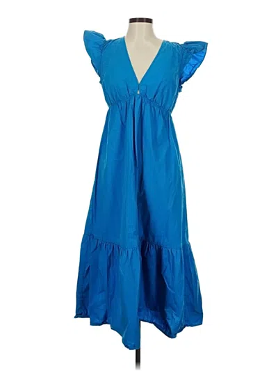 Pre-owned Rails Casual Dress In Blue