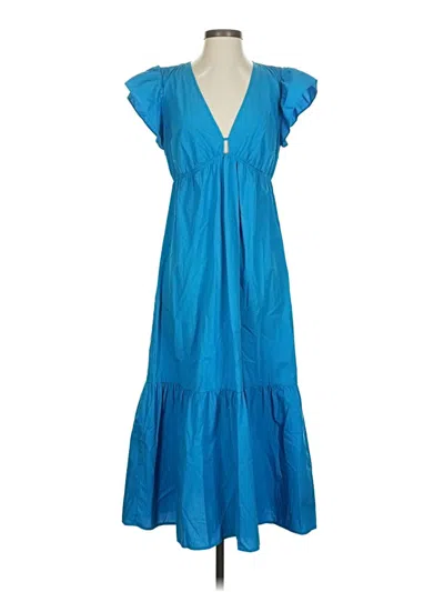 Pre-owned Rails Casual Dress In Blue