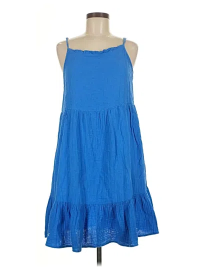 Pre-owned Rails Casual Dress In Blue