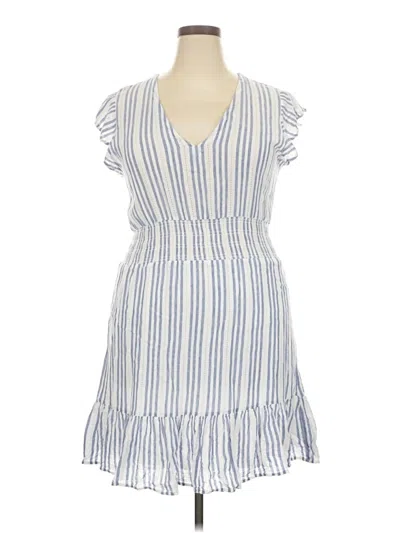 Pre-owned Rails Casual Dress In Blue